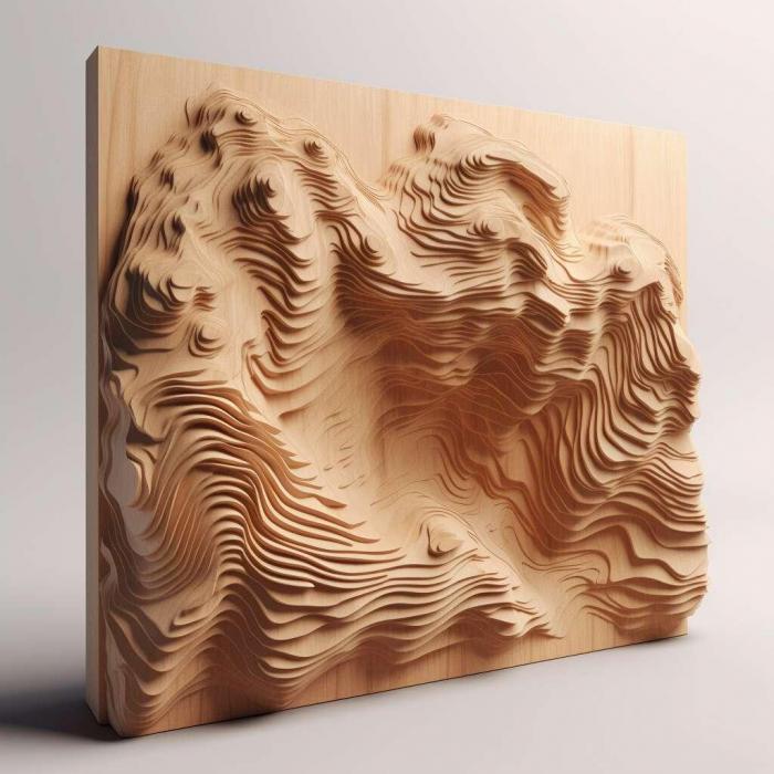 نموذج ثلاثي الأبعاد لآلة CNC 3D Art 